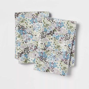 Floral Printed Pillowcase Set 400 Thread Count